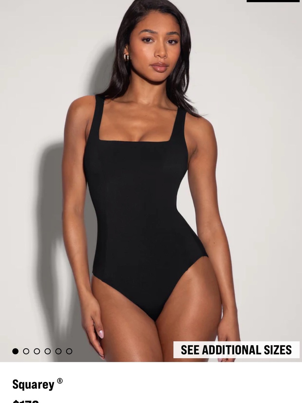 TA3 Hi Cut Squary One Piece Swimsuit
